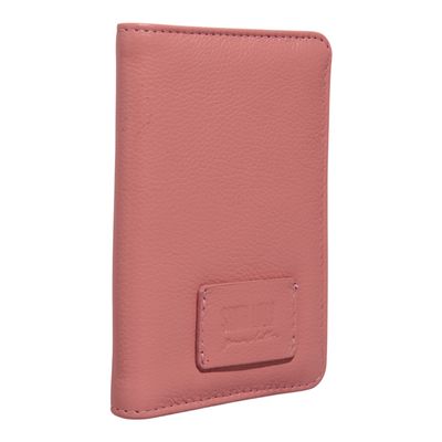 Porta Passaporte Couro Floater Baby Pink