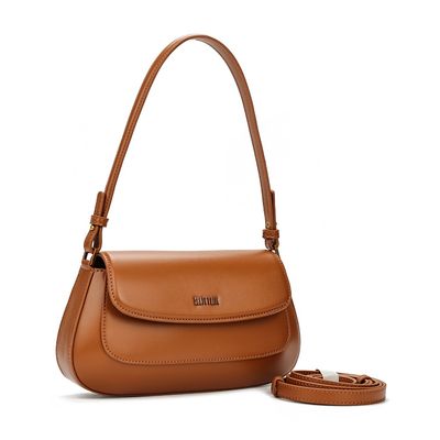 Bolsa Baguete Soft Média Caramelo