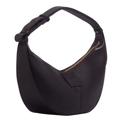 Bolsa M Couro Floater Preto