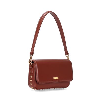 Bolsa Pequena Soft Alça Dupla Marrom Ferrugem