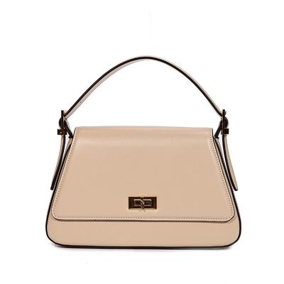 Bolsa Soft Alça De Ombro Bege