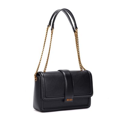 Bolsa Floater Preta Alça Ombro Corrente