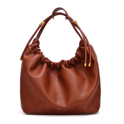 Bolsa Grande Floater Marrom Safari Alça Ombro