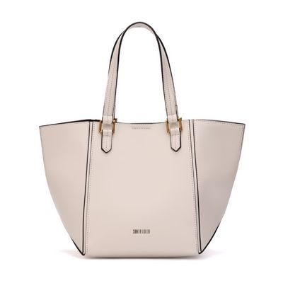 Bolsa Shopper Soft Off White Alça Ombro