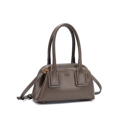 Bolsa Soft Cinza Alça Dupla