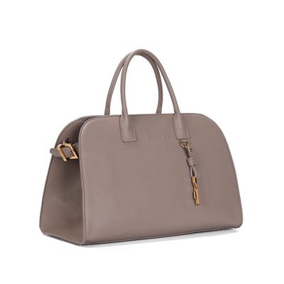 Bolsa Grande Floater  Cinza Fog Alça Ombro