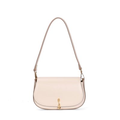 Bolsa Soft Alça De Ombro Off White