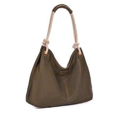 Bolsa Nylon Alça De Ombro Verde