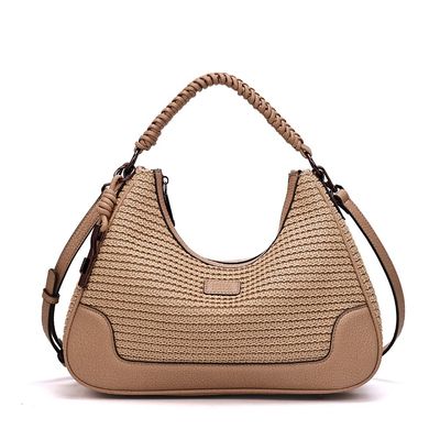 Bolsa Hobo Tramado Alça Dupla