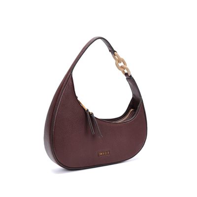 Bolsa Meia Lua Floater Vermelho Ruby Alça De Ombro