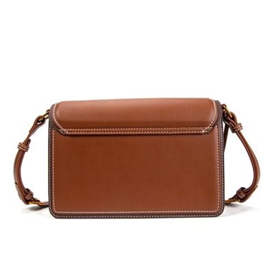 Bolsa Envelope Atanado Alça De Ombro Marrom Toast