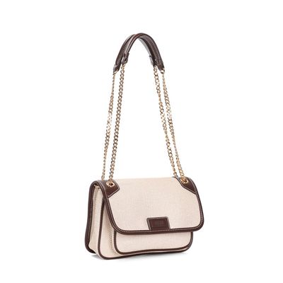 Bolsa Canvas Bege TAlça de Ombro