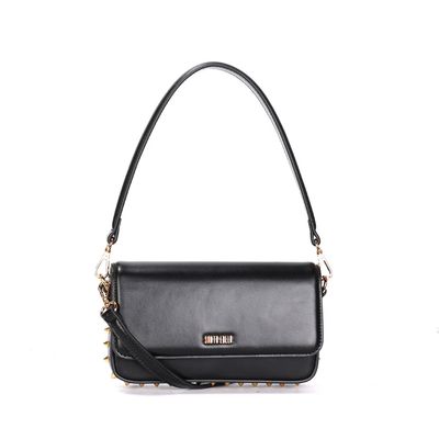 Bolsa Pequena Soft Alça Dupla Preta