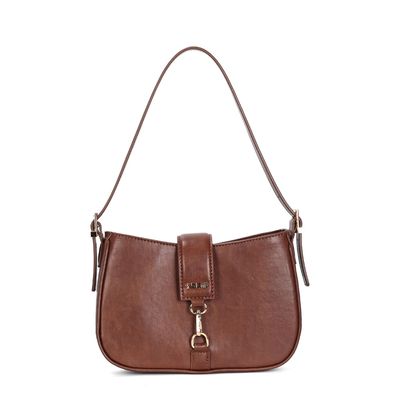 Bolsa Floater Alça De Ombro Marrom Cocoa