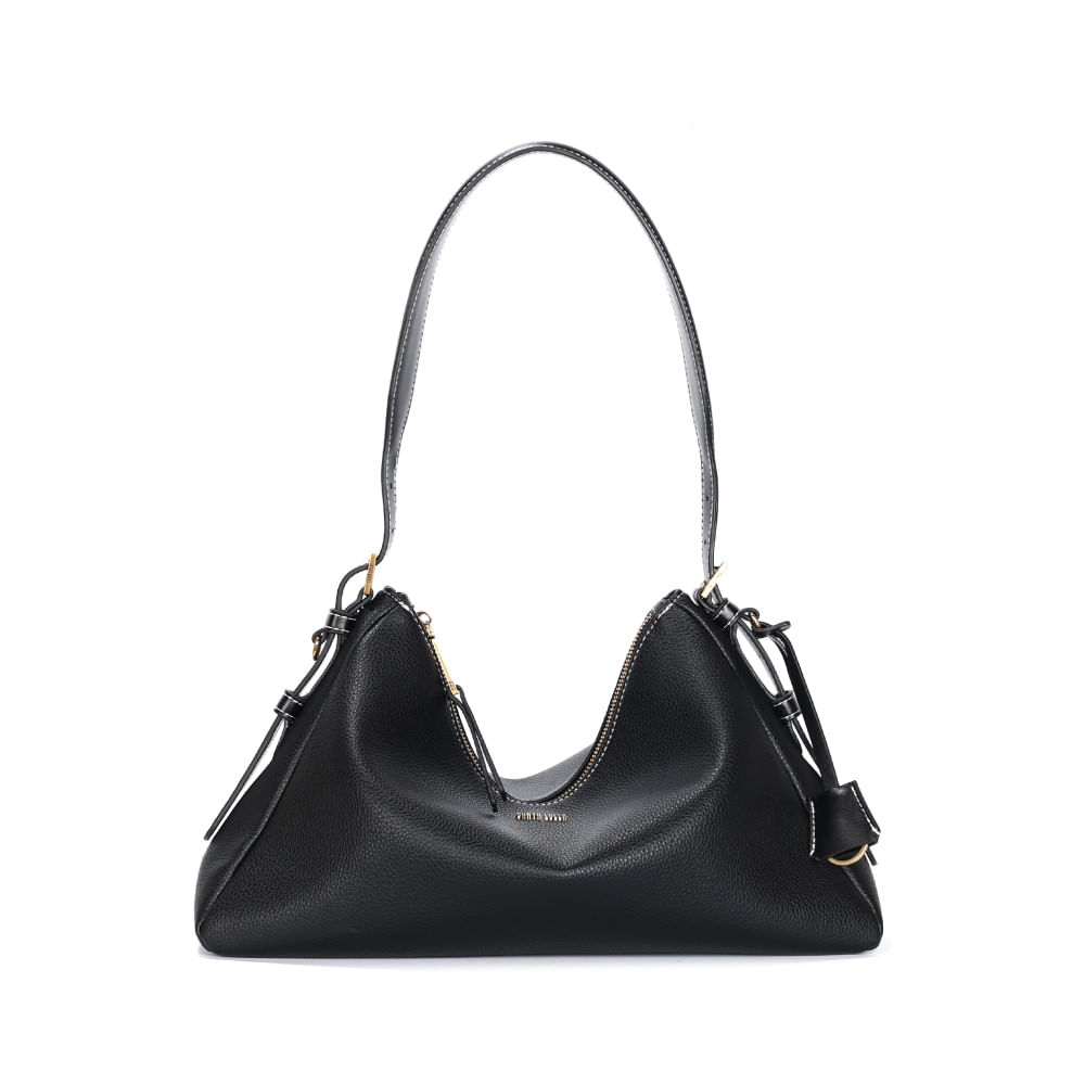 Bolsa Floater Grande Preta Alça De Ombro - Santa Lolla