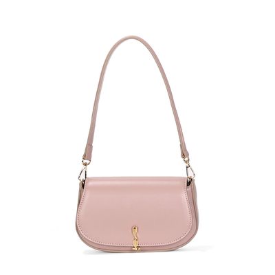 Bolsa Soft Alça De Ombro Rose