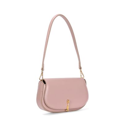 Bolsa Soft Alça De Ombro Rose