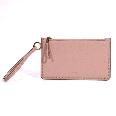 Clutch Floater Pespontos Alça De Mão Rose