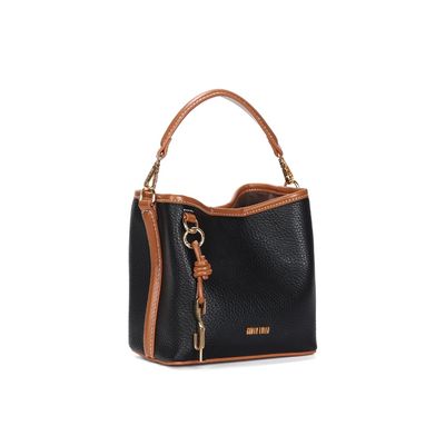 Bolsa Bucket Floater Preta Alça Dupla