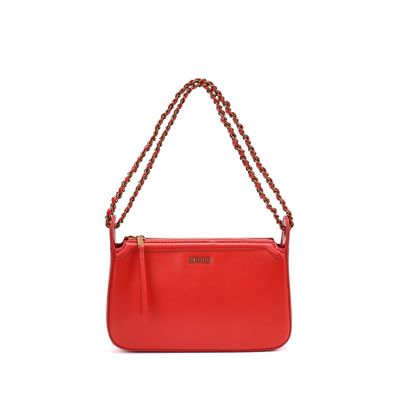 Bolsa Pequena Soft Vermelho Alça De Ombro