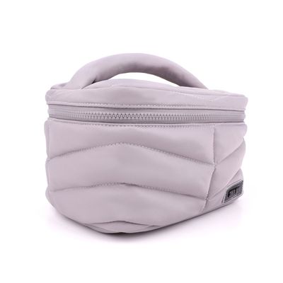 Necessaire Frasqueira Nylon Cinza Fog