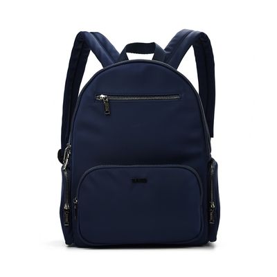 Mochila Grande Nylon Azul Marinho