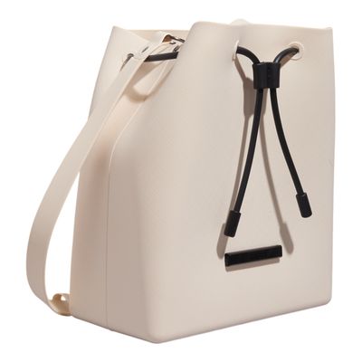 Bolsa Bucket Borracha Off White