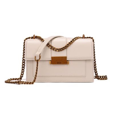 Bolsa Soft Bege Alça Transversal