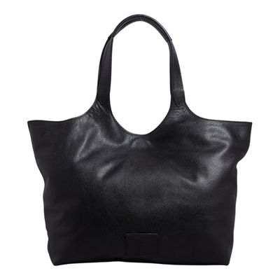 Bolsa G Couro Floater Preto