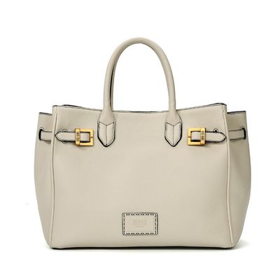 Bolsa Tote Grande Floater Marfim Alça De Mão