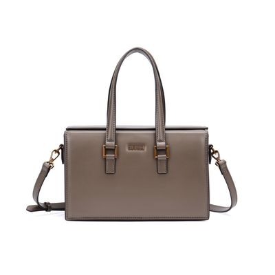 Bolsa Tote Soft Cinza Fog Alça Dupla