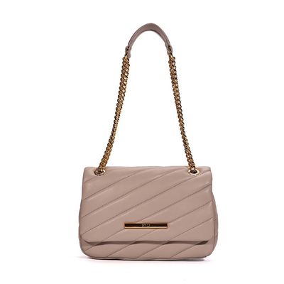 Bolsa Soft Matelassê Alça De Ombro Cinza