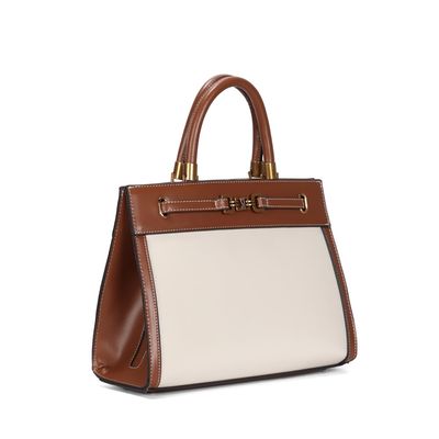 Bolsa Tote Soft Marfim Transversal Bridão