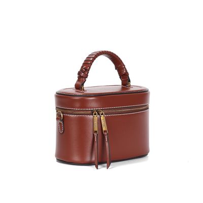 Bolsa Mini Bag Soft Marrom Transversal