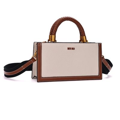 Bolsa Tote Pequena Floater Bege Duas Alças