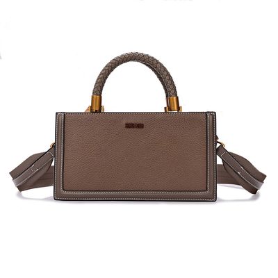 Bolsa Tote Pequena Floater Cinza Duas Alças