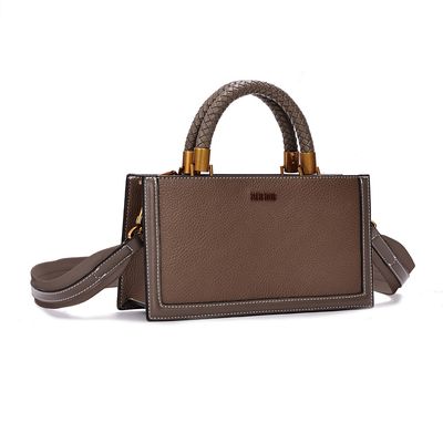 Bolsa Tote Pequena Floater Cinza Duas Alças