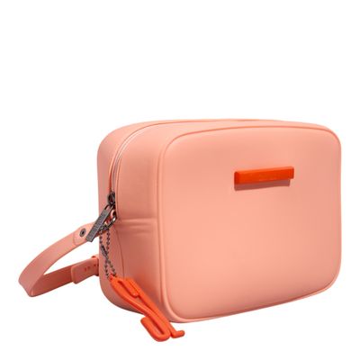 Bolsa Camera Bag Borracha Transversal Laranja