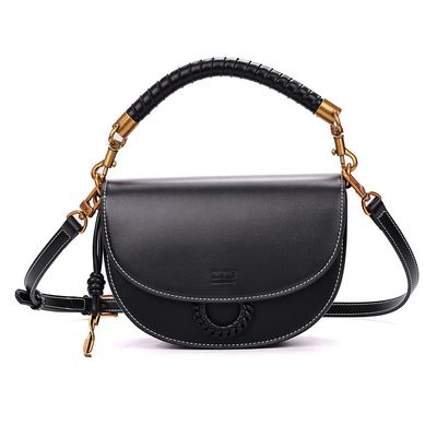 Bolsa Pequena Soft Preta Duas Alças