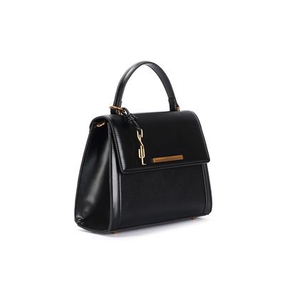 Bolsa Quadrada Transversal Floater Preta