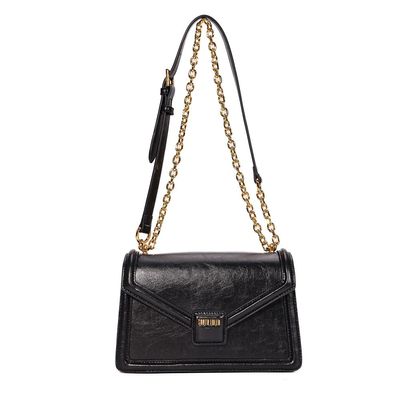 Bolsa Rustica Transversal Preta