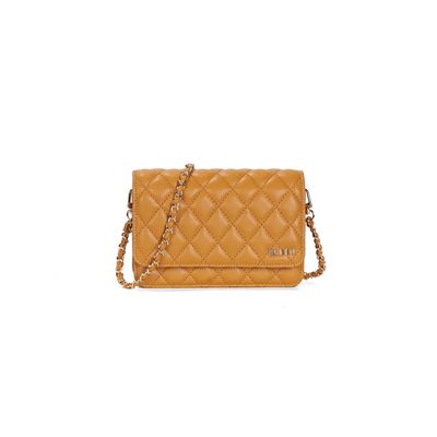 Bolsa Soft Matelassê Caramelo Transversal