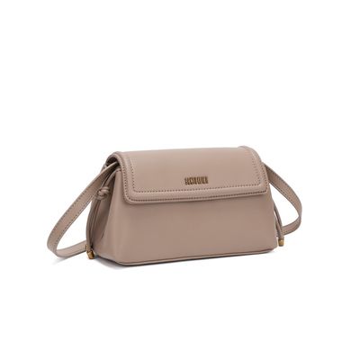 Bolsa Soft Bege Transversal