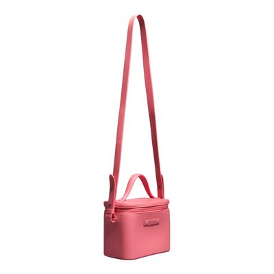 Bolsa Frasqueira Borracha Rosa Bloom Alça Dupla