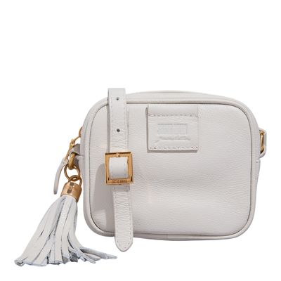 Bolsa P Couro Floater New Marfim