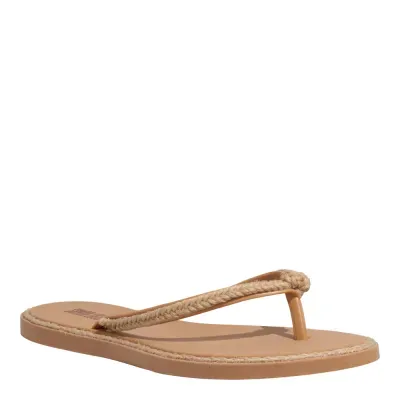 Chinelo Flip Flop Borracha Bege Egido