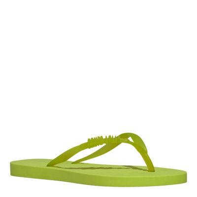 Chinelo Borracha Bico Redondo Verde Oliva