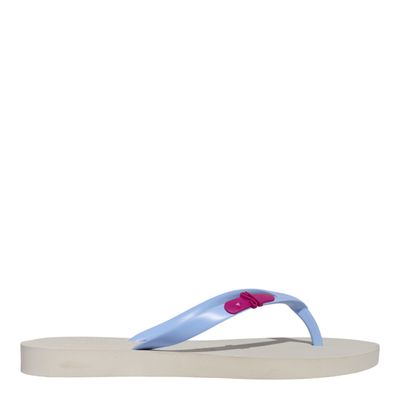 Chinelo Borracha Off White