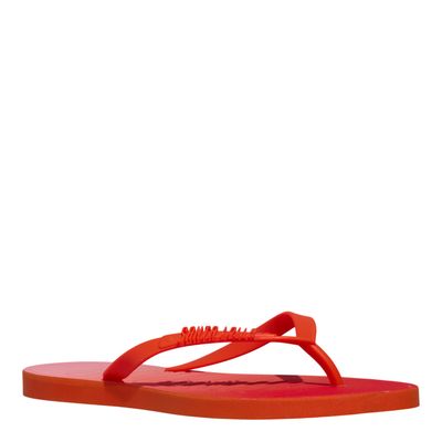 Chinelo Borracha Laranja Flame