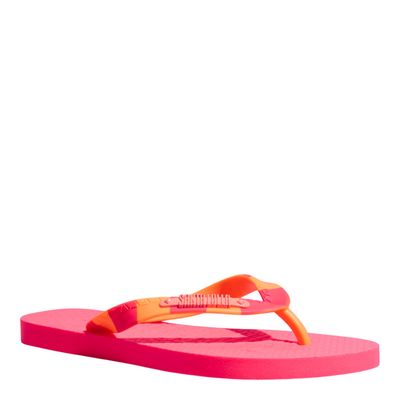 Chinelo Flip Flop Borracha Bright Rosa Pink